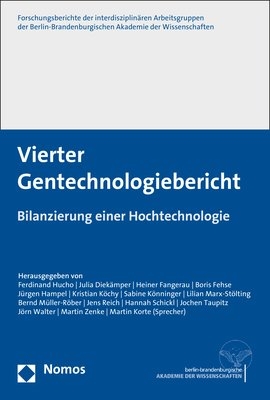 Der Einband des vierten Gentechnologieberichts